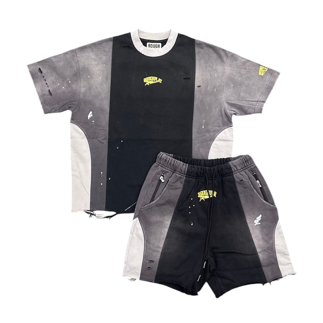 Roughplay Short Set (Black/Green)