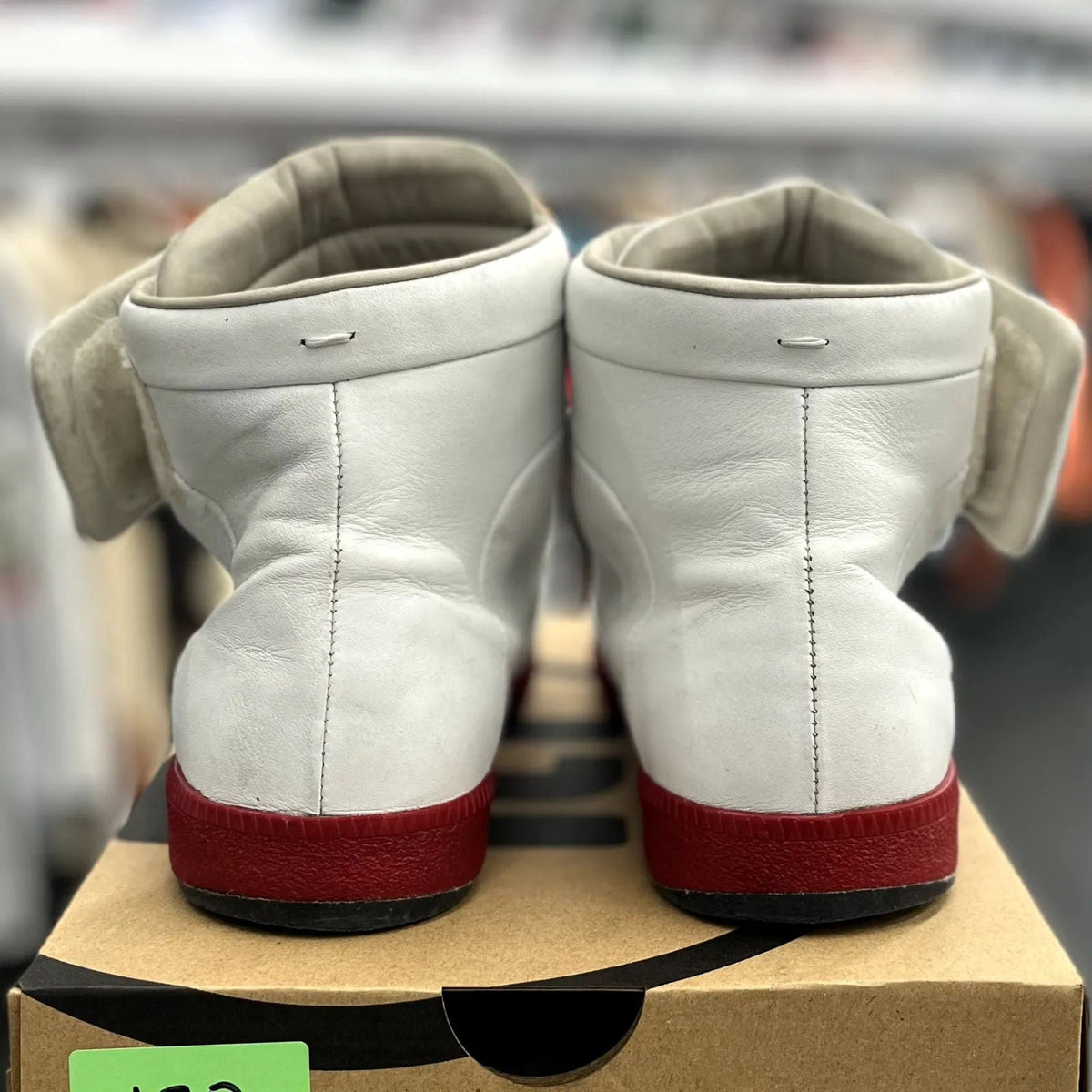 Maison Margiela Future Sneakers White Red  - Preowned