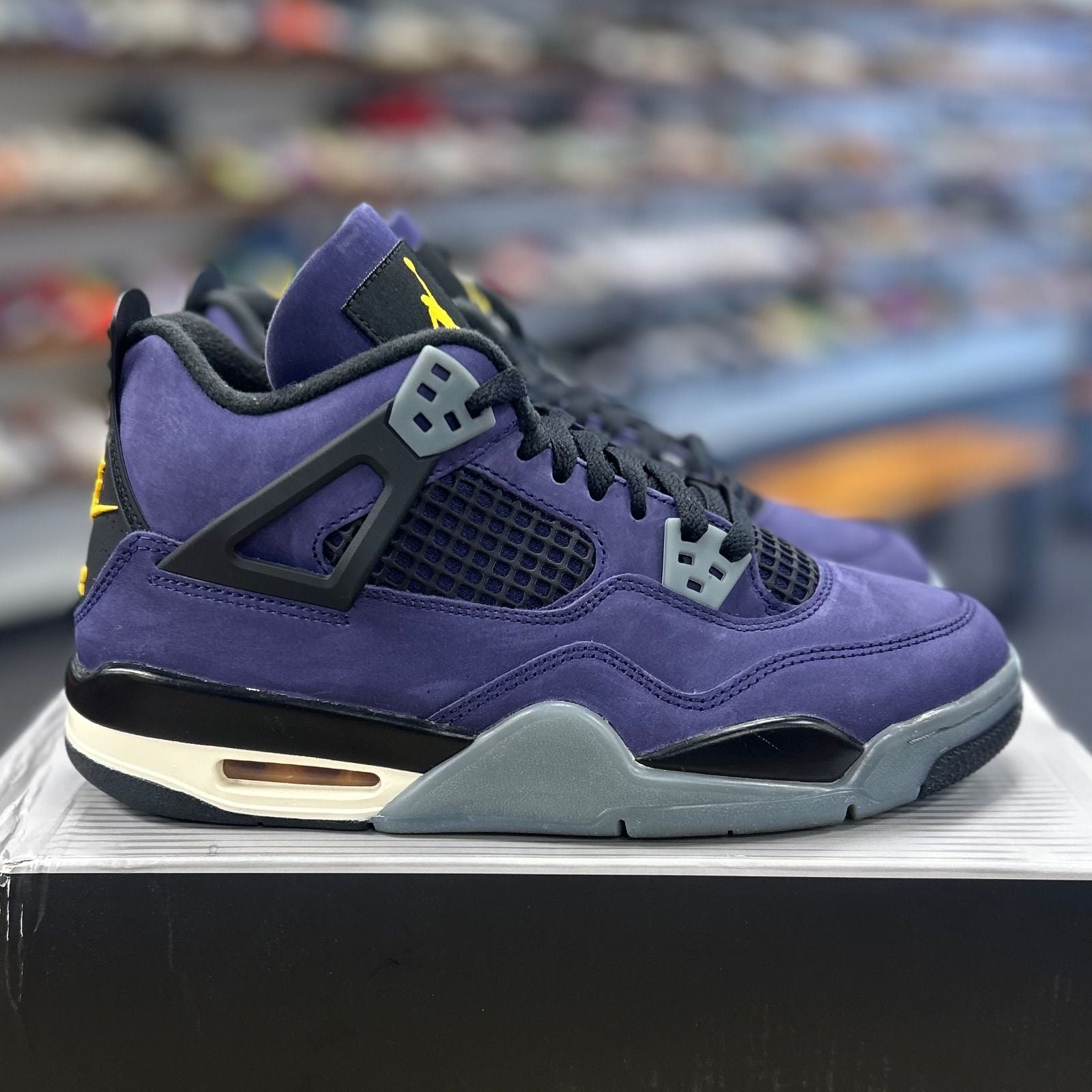 Jordan 4 Retro Lakers (GS) - Preowned