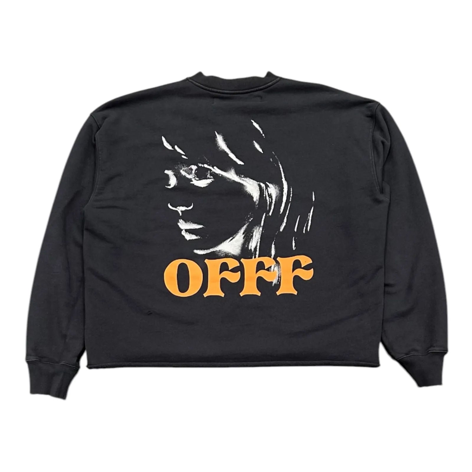 Off-White Portrait Crewneck (Washed Black) - Preowned