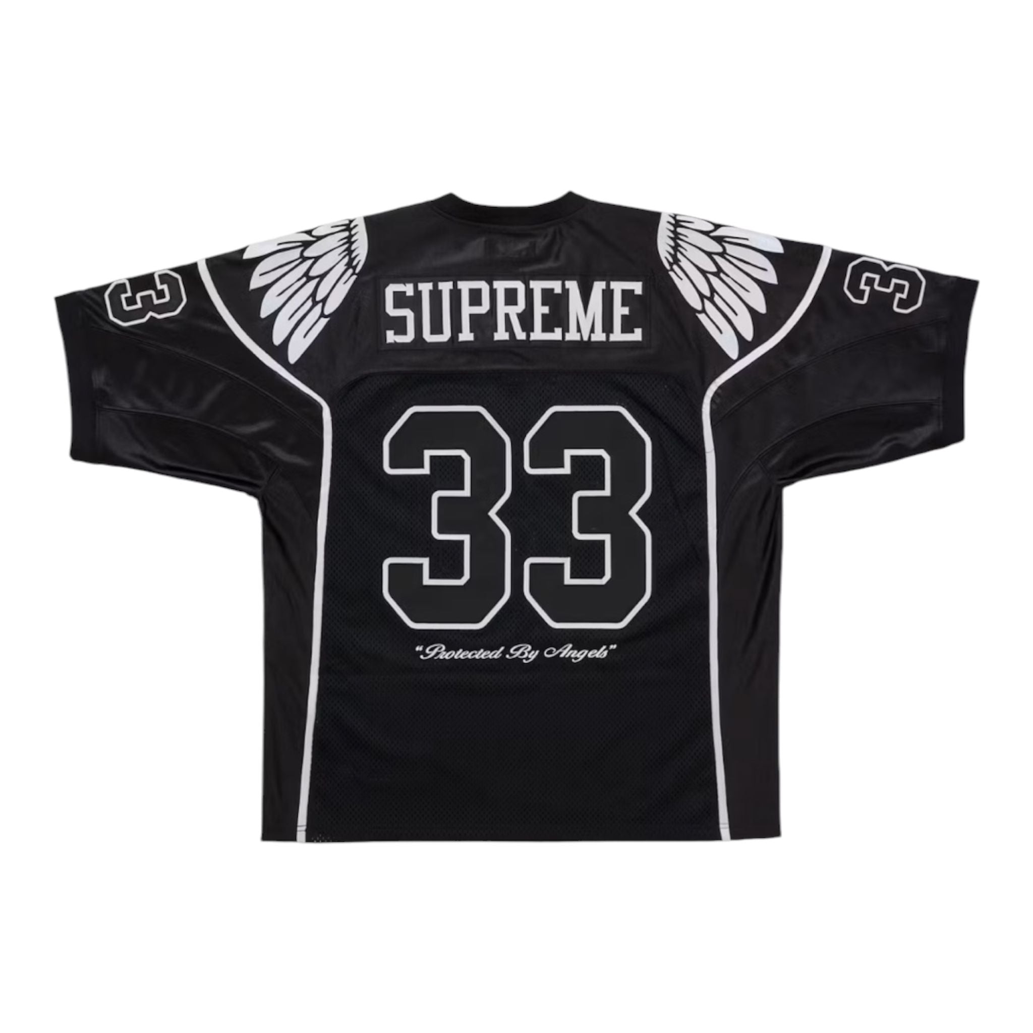 Supreme Wings Football Jersey Black