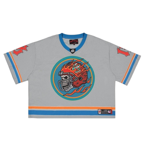 Godspeed First Down Jersey (Grey/Blue/Orange)