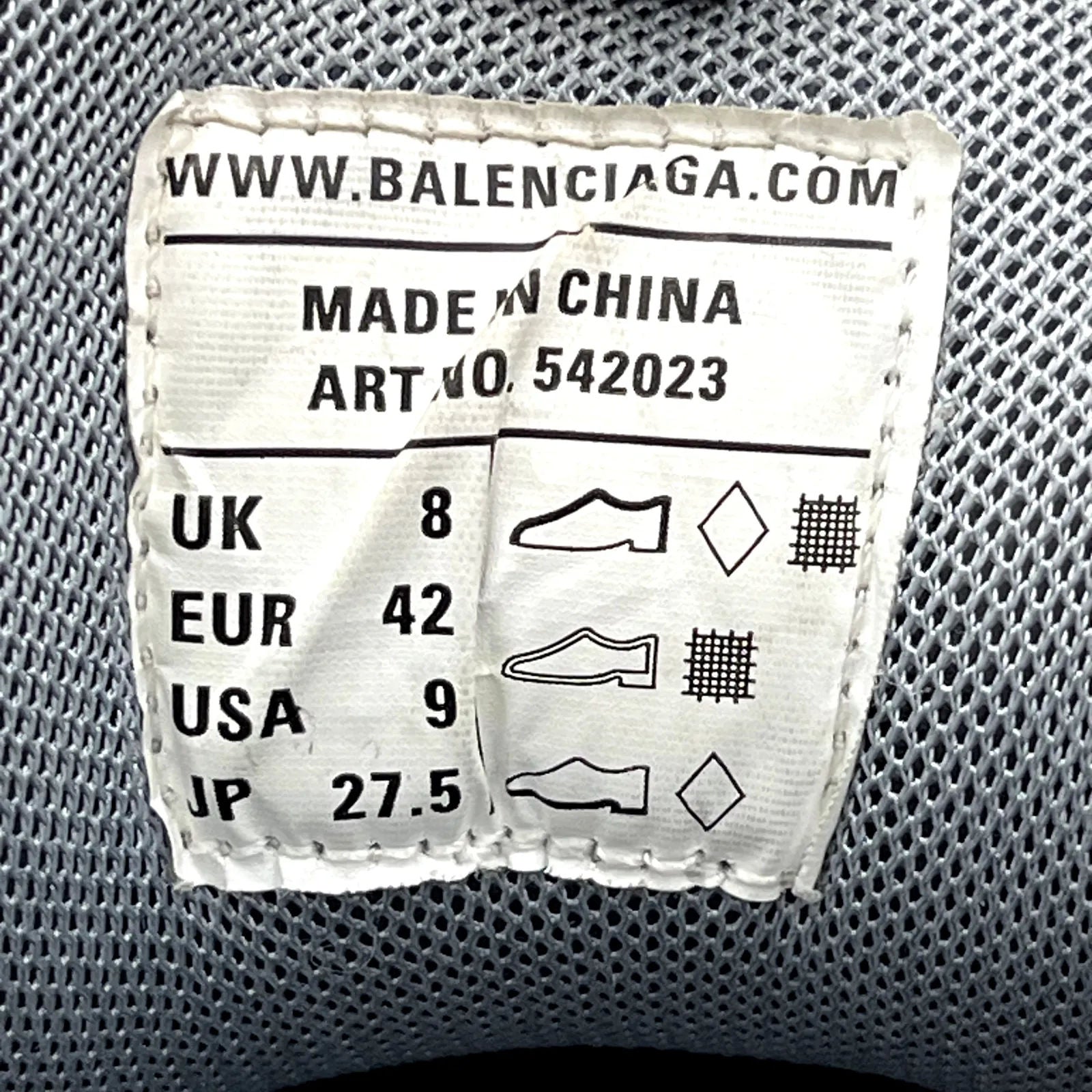 Balenciaga Track Black Neon Yellow - Preowned