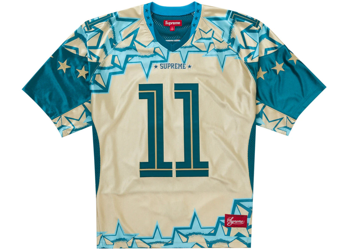 Supreme Stars Football Jersey Gold