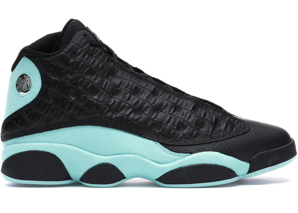 Jordan 13 Retro Black Island Green - Preowned