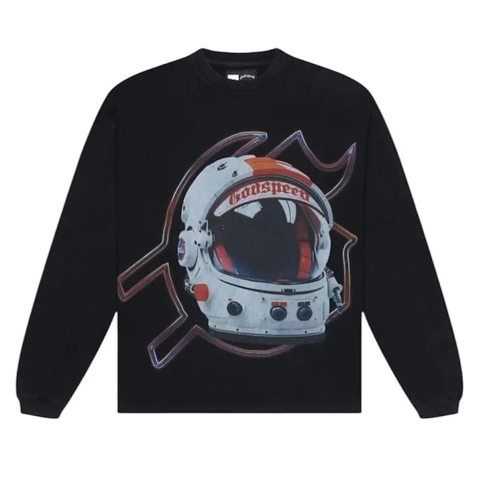 Godspeed Lift Off LS Tee (Black) - Preowned