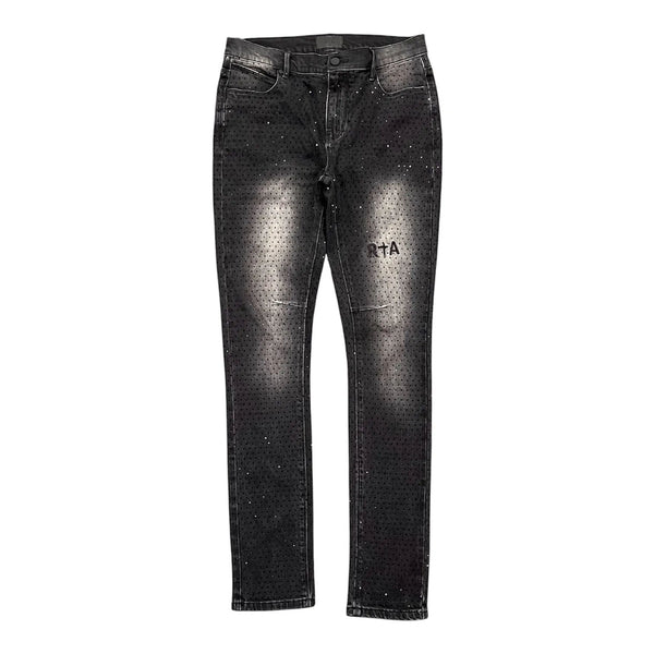 Rta Bryant Inkstone Cyrstal Jean (Black) - Preowned