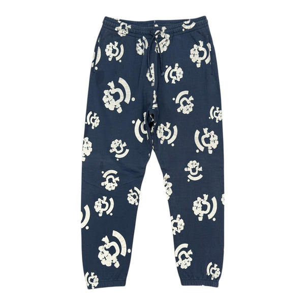 Denim Tears Bstroy Tears Sweatpants Blue - Preowned
