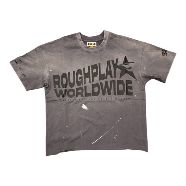 Roughplay Worldwide Tee (Grey/Black)