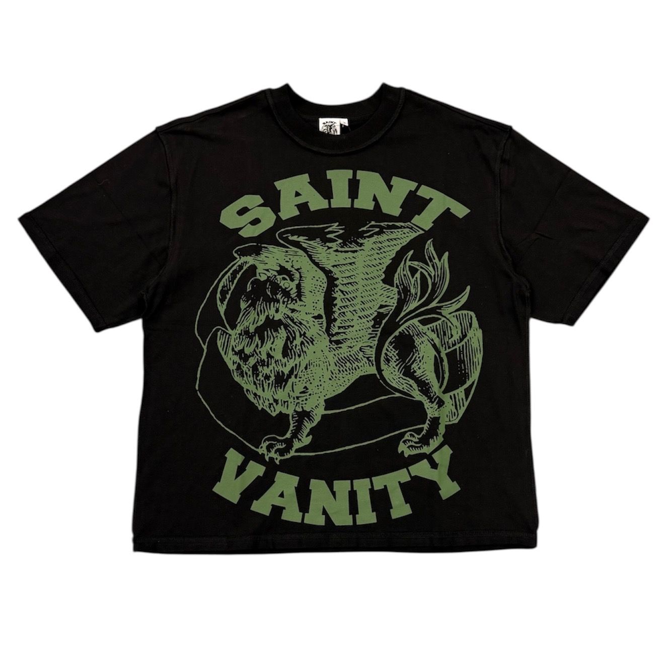 Saint Vanity Griffin Tee (Black/Olive)