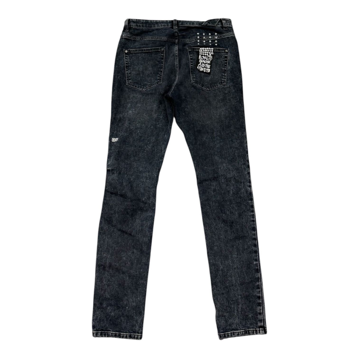 Ksubi Distressed Patch Jeans (Indigo) - Preowned