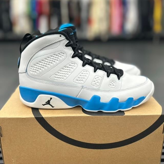 BRAND NEW STEAL - Jordan 9 Retro Powder Blue (2024)