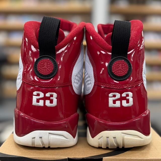 Jordan 9 Retro White Gym Red - Preowned