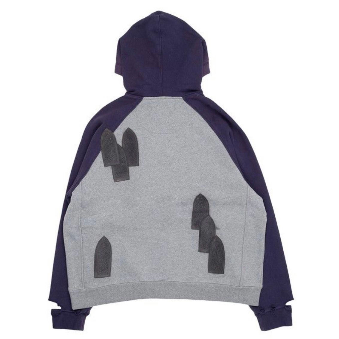 Who Decides War Faded WDW Pullover Hoodie Vintage Grey