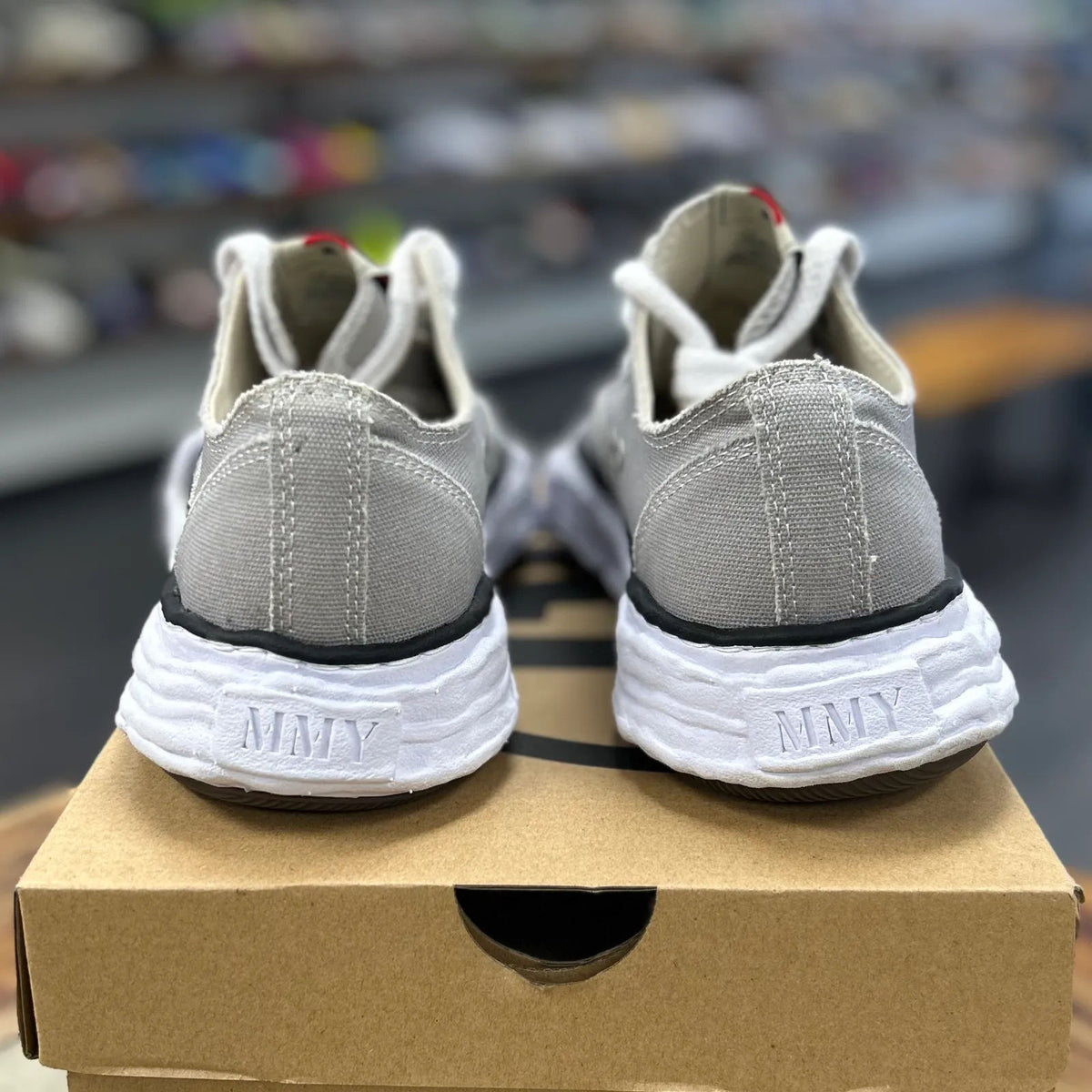 Maison Mihara Yasuhiro Peterson 23 OG Sole Canvas Low Grey - Preowned