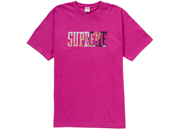Supreme Tera Patrick Collegiate Tee Magenta - Preowned