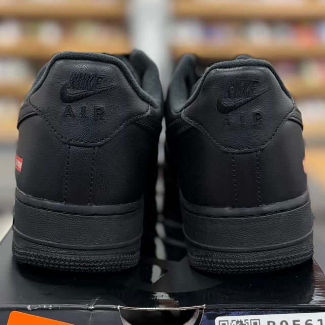 Nike Air Force 1 Low Supreme Black - Preowned