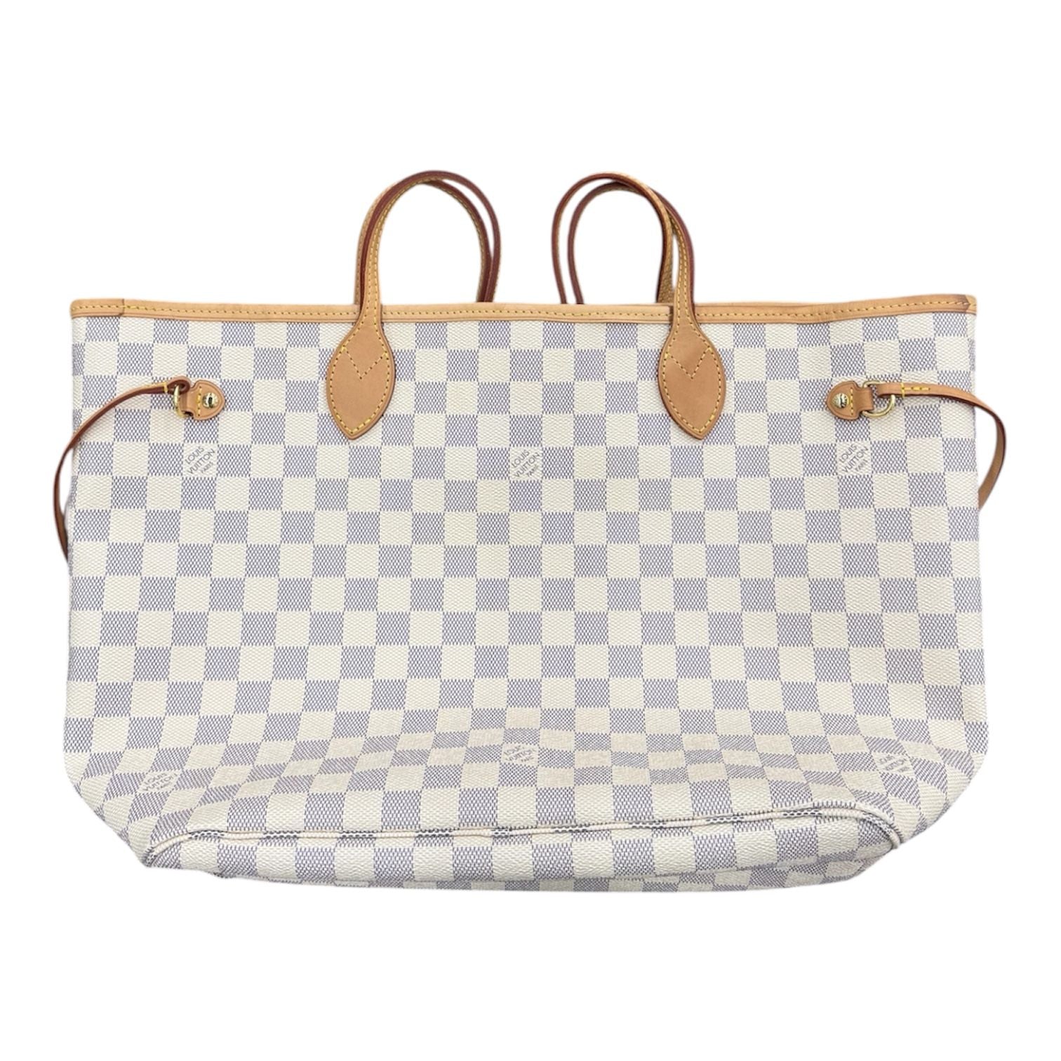 Louis Vuitton Neverfull (White)  - Preowned