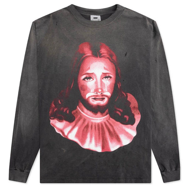 Saint Michael x Born and Raised Jesus Clown LS (Black) - Preowned