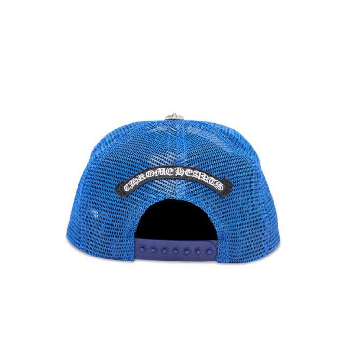Chrome Hearts Multi Color Cross Trucker Blue White - Preowned