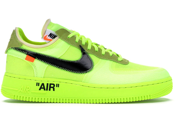 Nike Air Force 1 Low Off-White Volt - Preowned