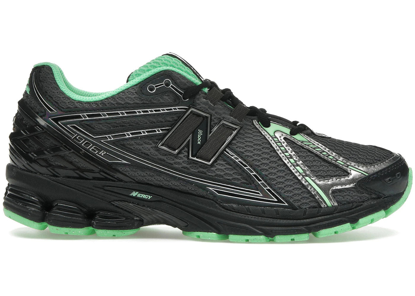 New Balance 1906R Dark Silver Metallic Lab Green