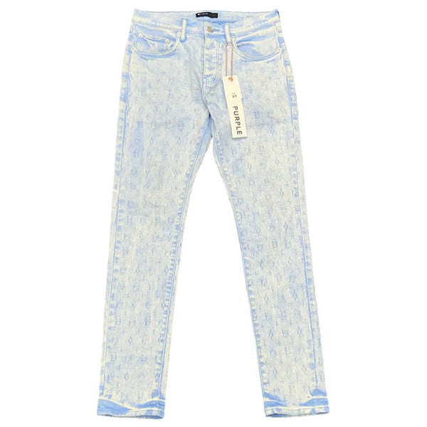 Purple Brand P.001 Monogram Jeans (Light Wash) - Preowned