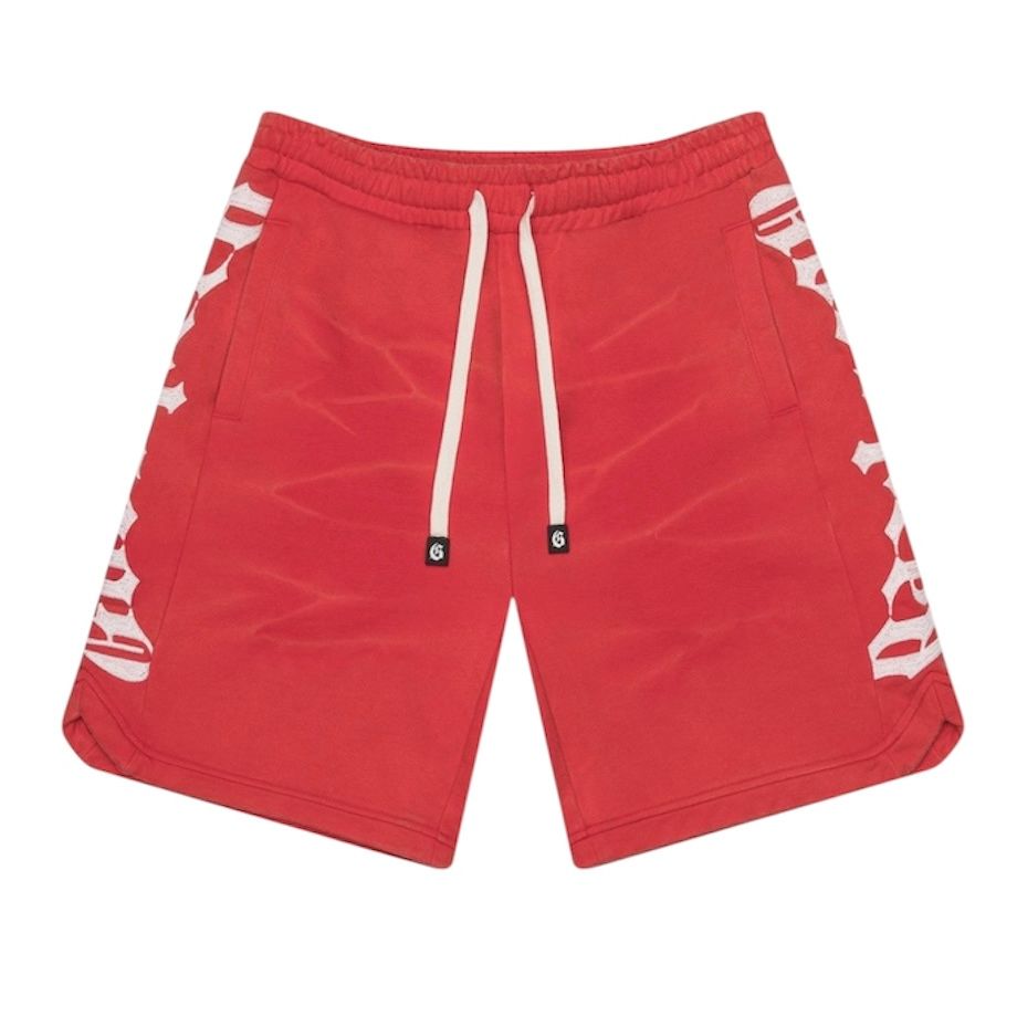 Godspeed Courtside Shorts (Red Tie-Die)