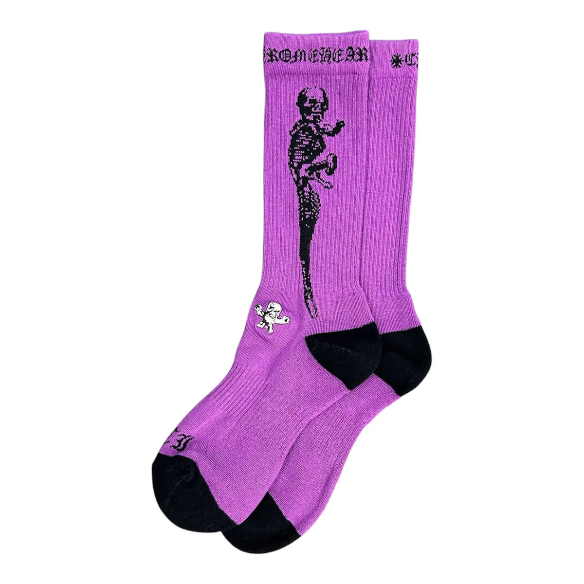 Chrome Hearts Foti Socks (Purple)