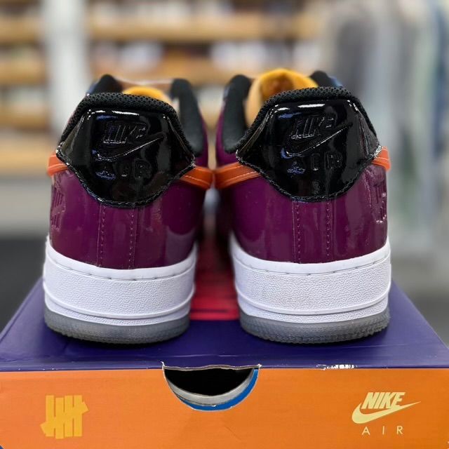 Nike Air Force 1 Low SP Undefeated Multi-Patent Total Orange - Preowned