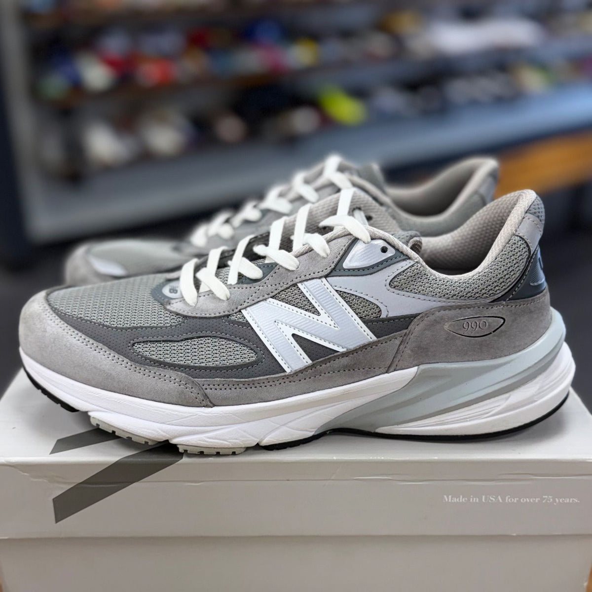 New Balance 990v6 MiUSA Grey - Preowned