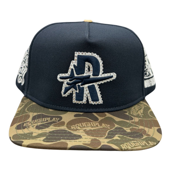 Roughplay Camo Snapback (Navy)