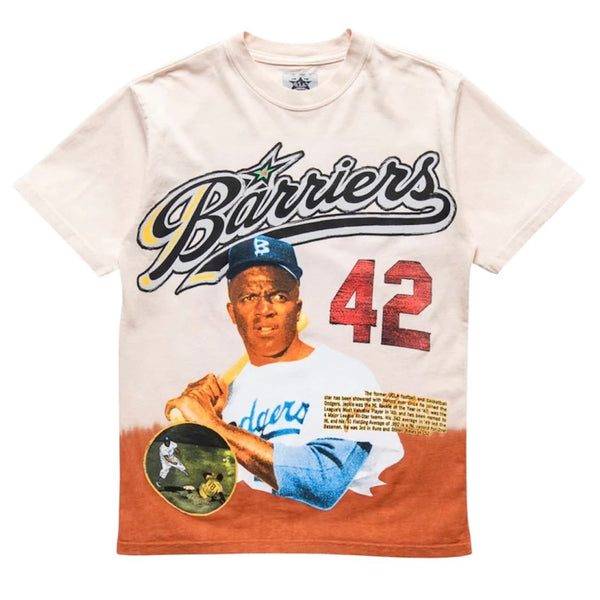 Barriers Jackie Robinson Tee (Brown)