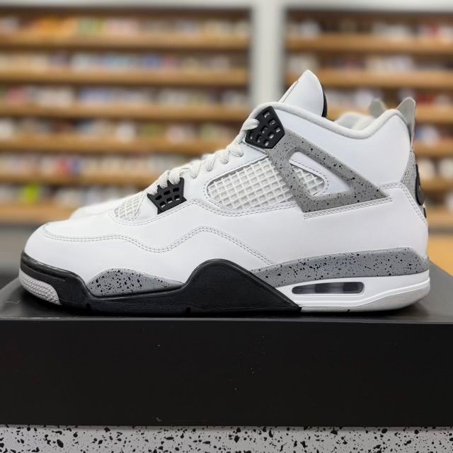 Jordan 4 Retro White Cement (2025) - Preowned