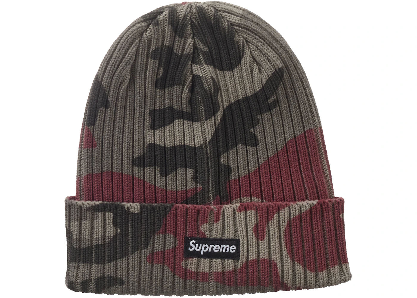 Supreme Overdyed Beanie (SS26) Camo