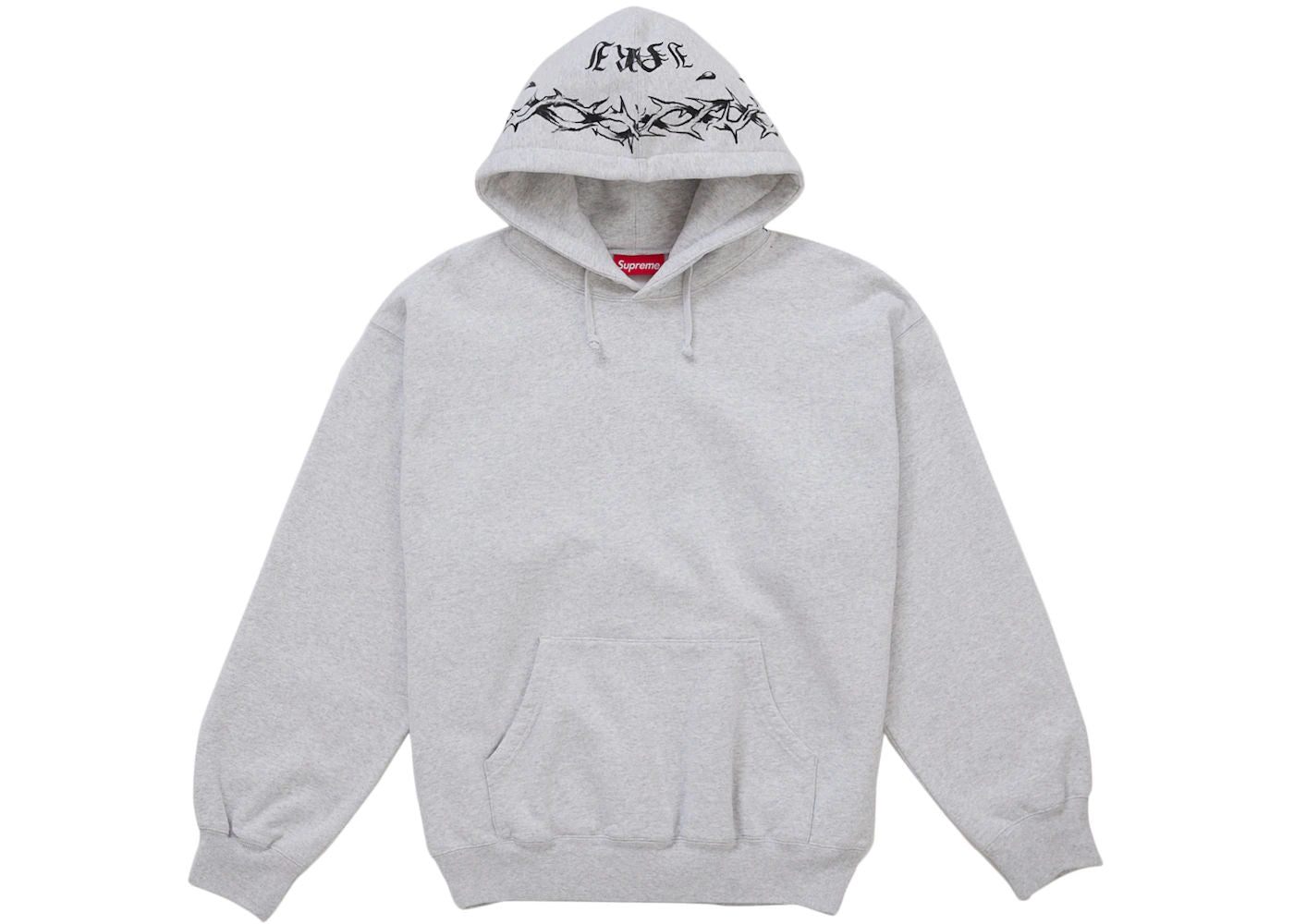 Supreme Forever Hooded Sweatshirt Heather Grey