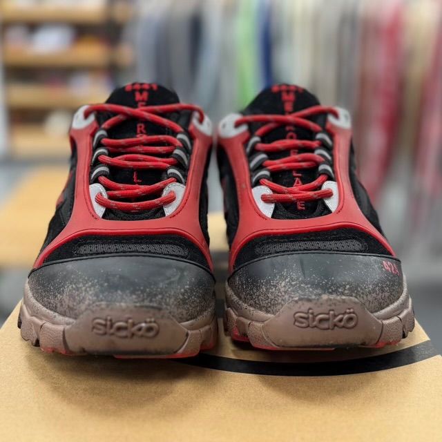 Sicko x 424 Hiking Shoes (Black/Mud) - Preowned