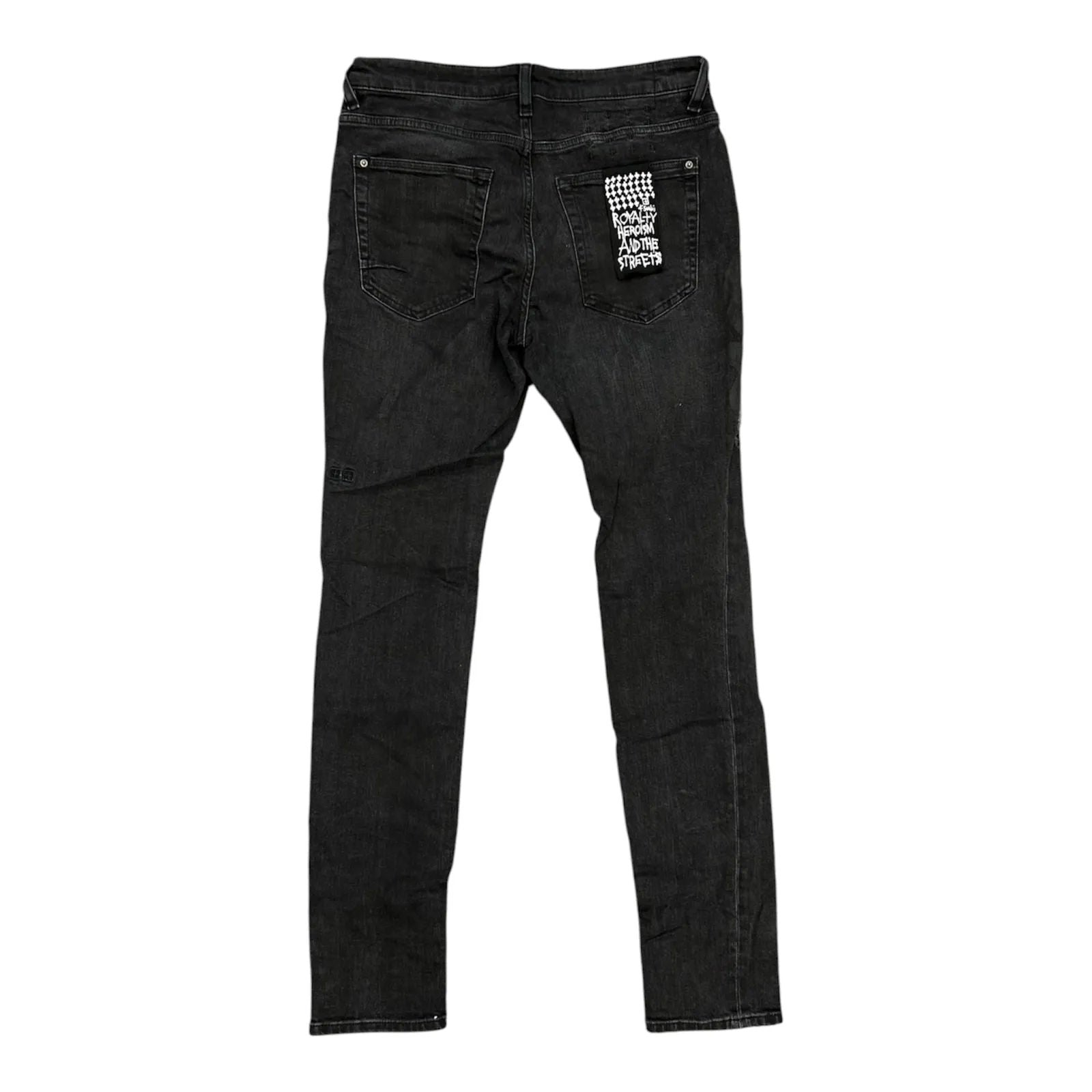 Ksubi Van Wrinkle Lock Up (Black) - Preowned