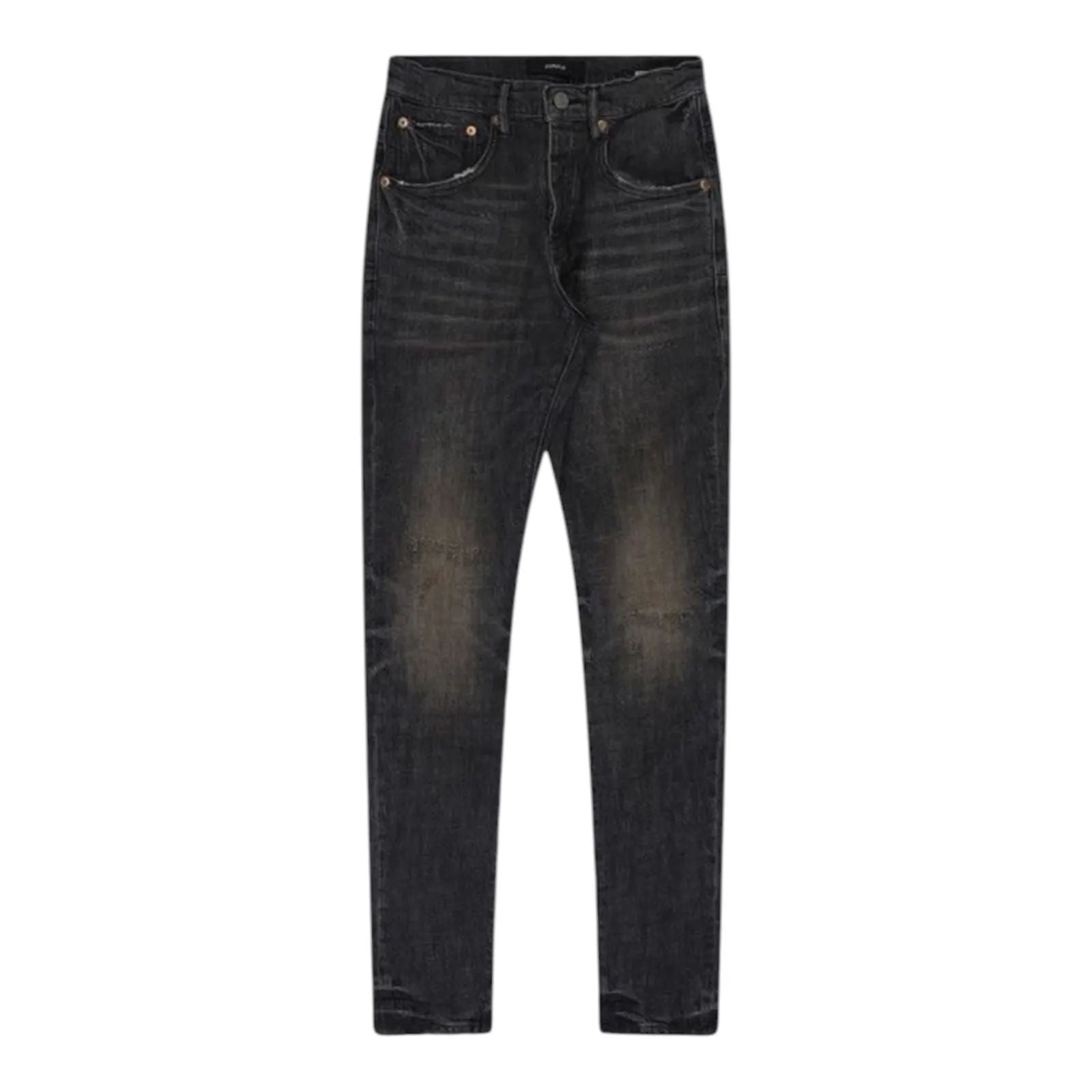 Purple Brand Black One Year Skinny Jeans (Black)