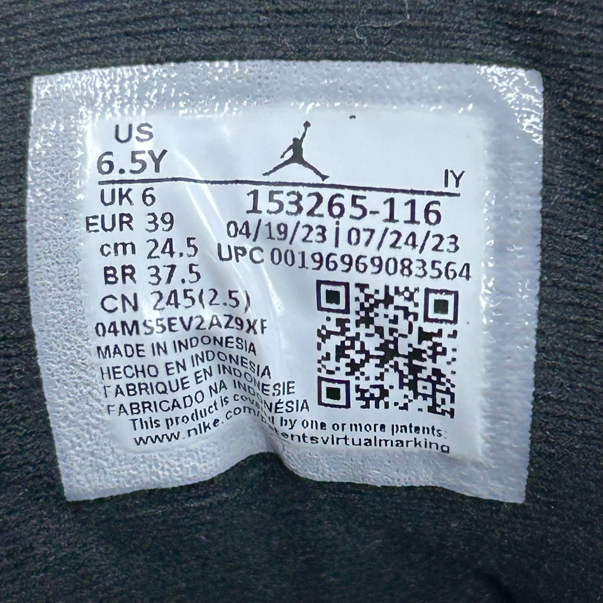 Jordan 12 Retro Cherry (2023) (GS) - Preowned
