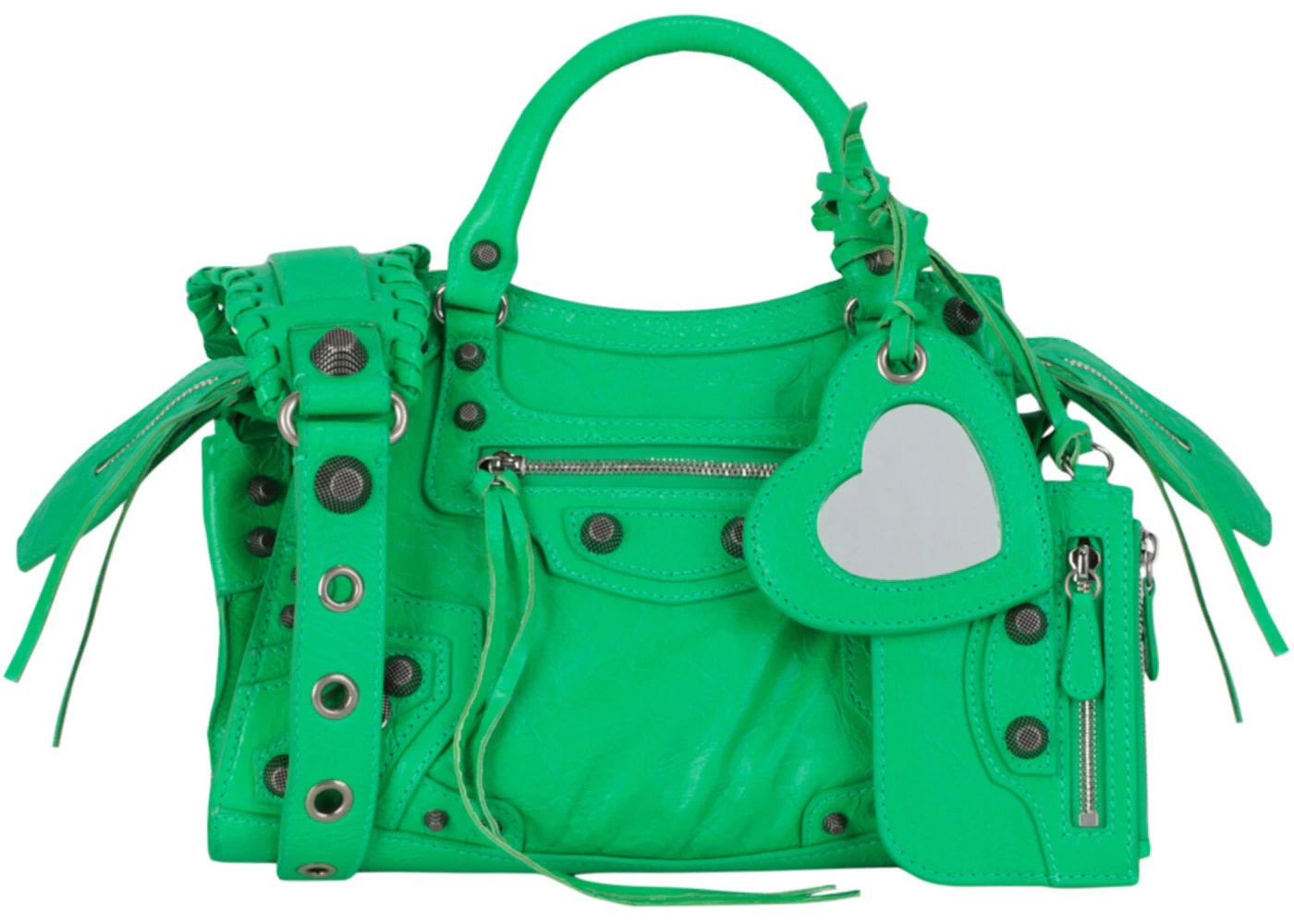 Balenciaga Le Cagole XS Shoulder Bag Vivid Green