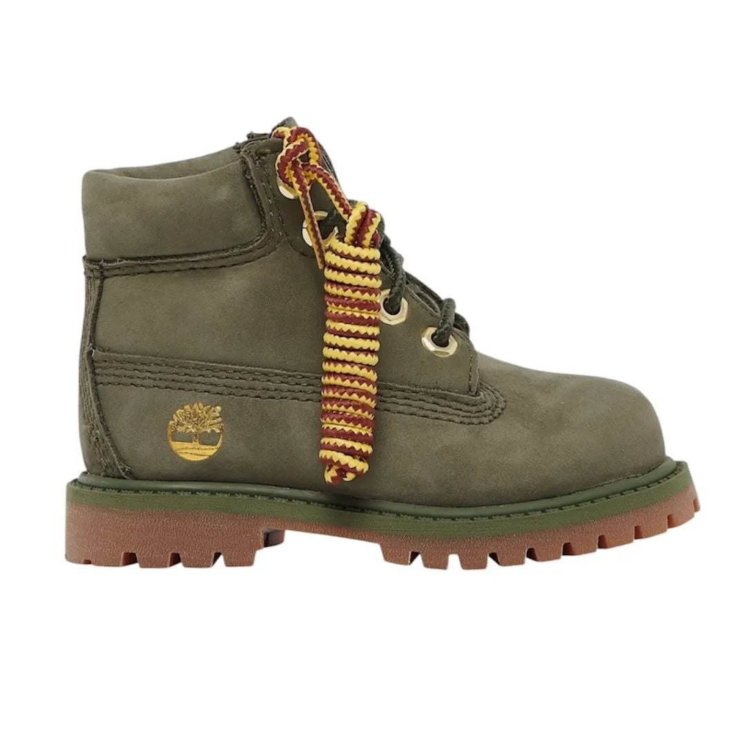 Timberland 6 Inch Premium Boot Dark Green (PS)