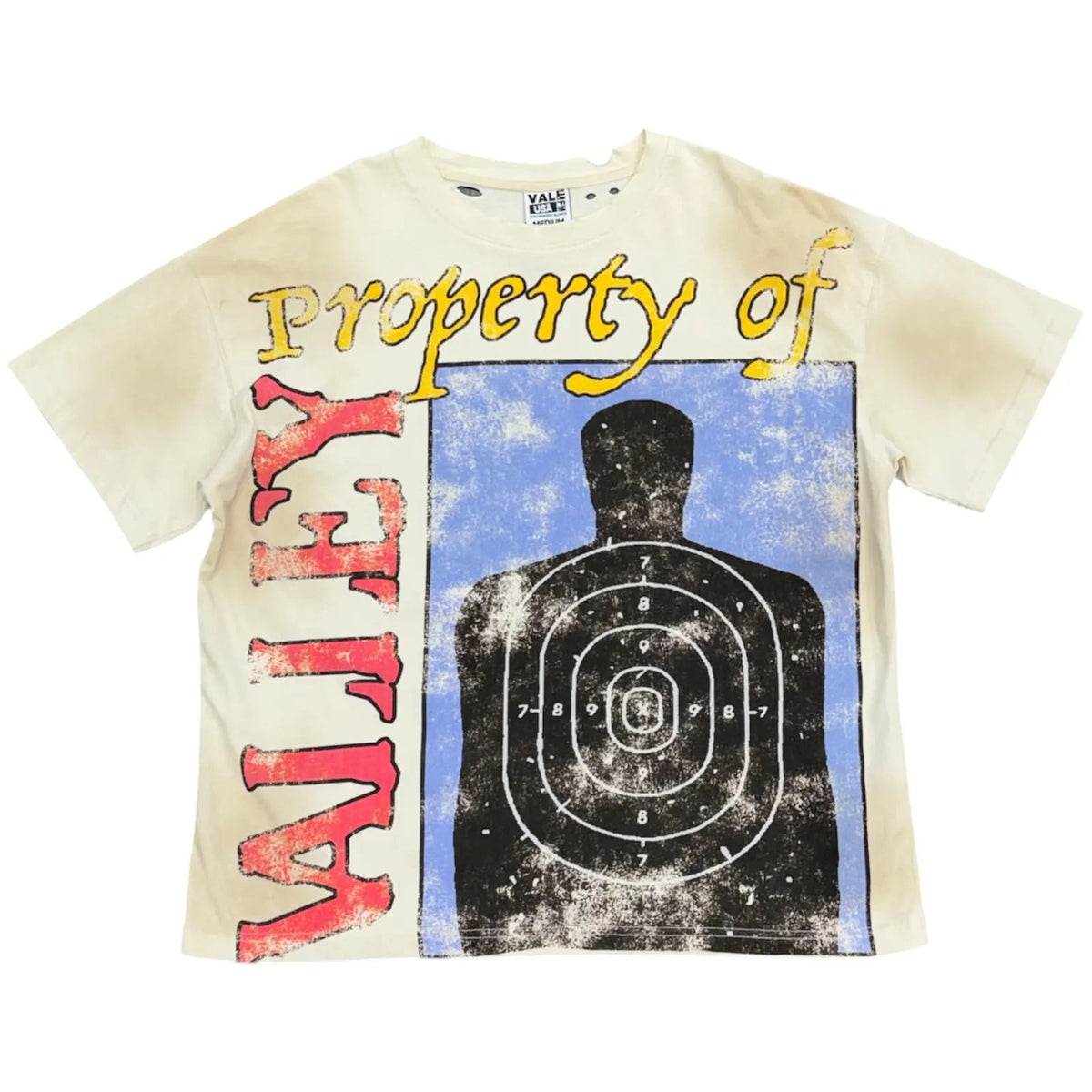 Vale Forever Target Practice Tee (Cream) - Preowned