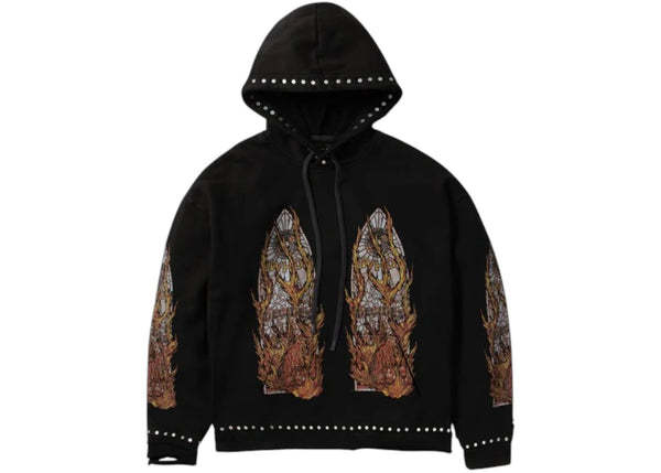 Who Decides War Hardware Hooded Pullover Black
