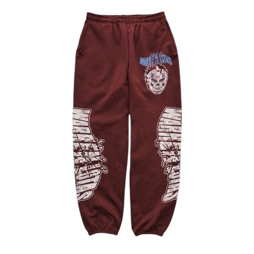 Warren Lotas Fiery Glare Sweatpants (Red)