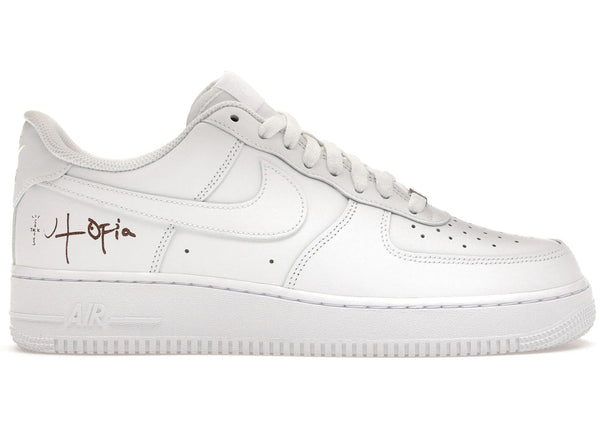 BRAND NEW STEAL - Nike Air Force 1 Low '07 White (Travis Scott Cactus Jack Utopia Edition)