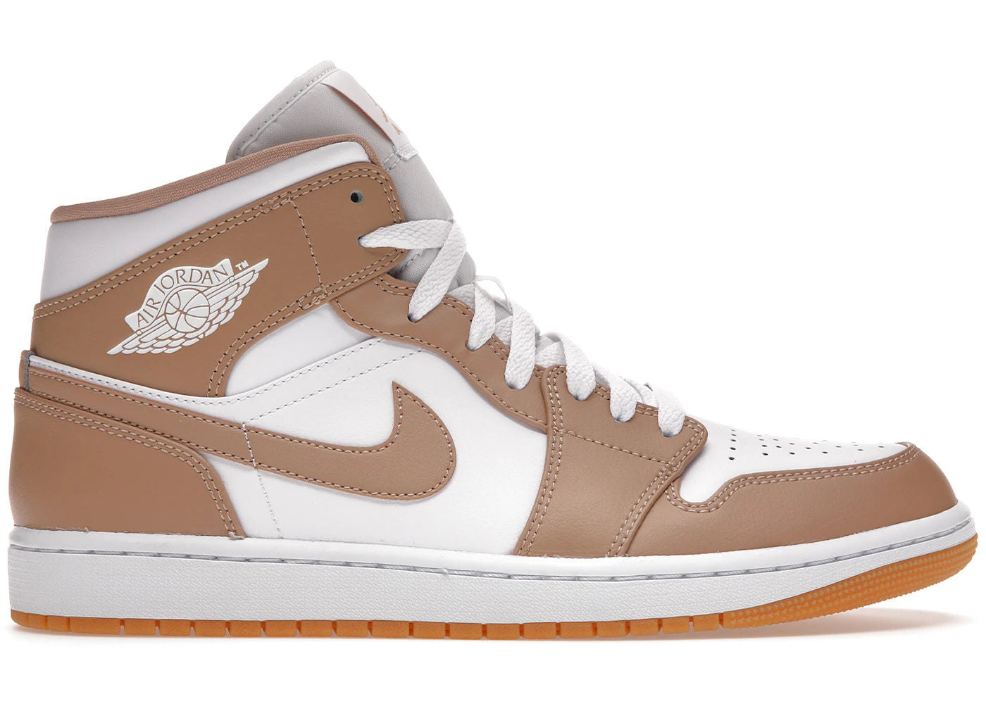 Jordan 1 Mid Tan Gum - Preowned