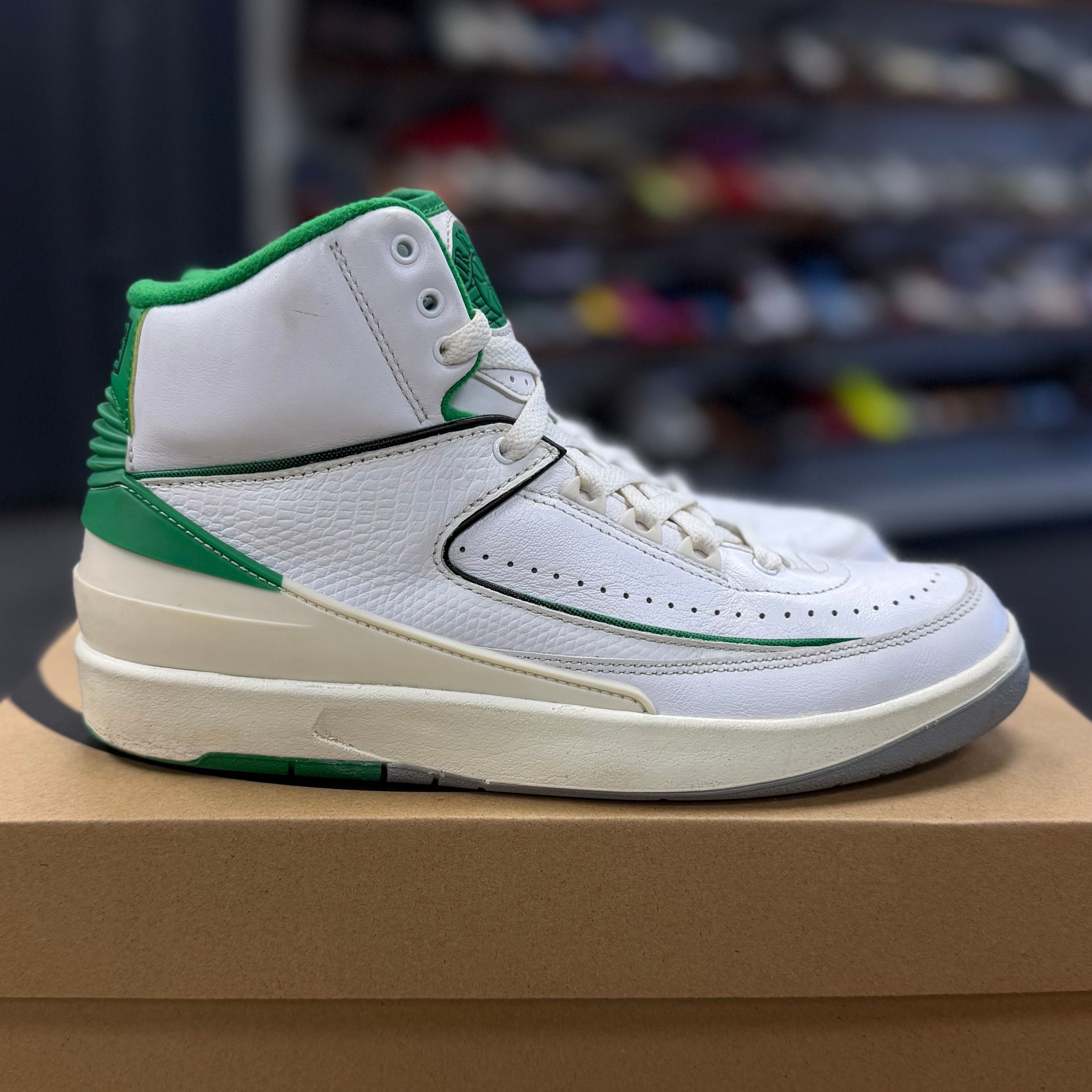 Jordan 2 Retro Lucky Green - Preowned