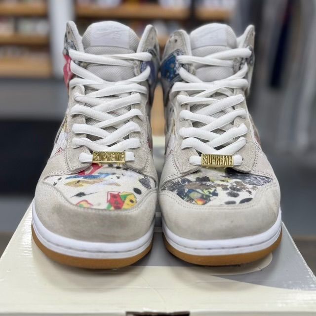 Nike SB Dunk High Supreme Rammellzee - Preowned