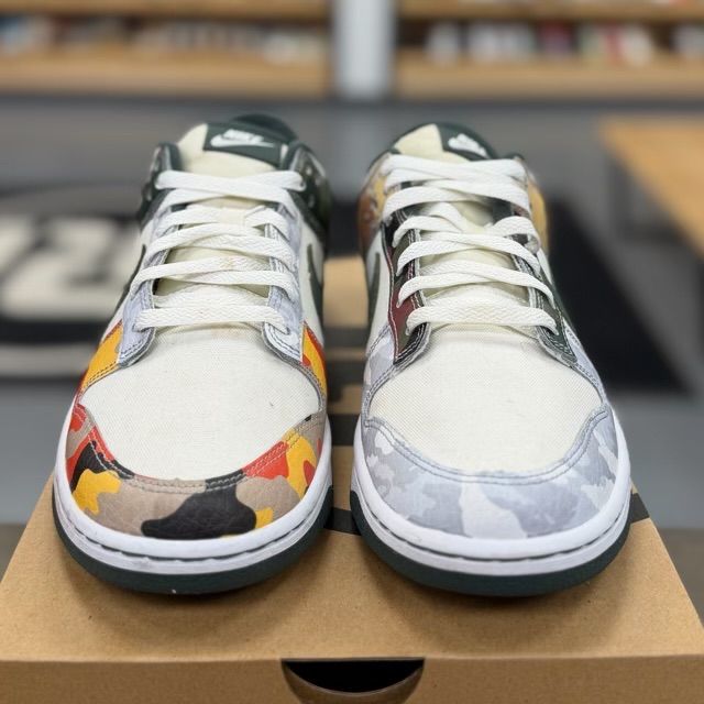 Nike Dunk Low SE Sail Multi-Camo - Preowned